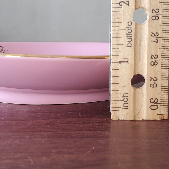 Vintage Old Foley Ballerina James Kent Staffordshire England Pink and Gold Dish - Picture 8 of 8